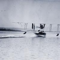 Idrovolante L.2, in collaudo sul lago di Varese