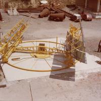 Centrale solare di Perth (Australia) - modulo cilindrico parabolico lineare in costruzione