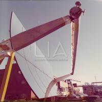 Modulo cilindrico parabolico lineare per la centrale solare di Perth (Australia) - primo piano della caldaiagt