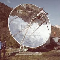 Impianti solari ENEA Casaccia - Concentratore parabolico sperimentale