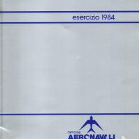 Relazione bilancio esercizio 1984 - Copertina