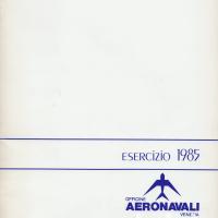 Relazione bilancio esercizio 1985 - Copertina