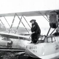 Nieuport Macchi - M.9 bis - matricola 3049 - sul Lago di Varese