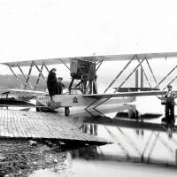 Nieuport Macchi - M.9 bis - matricola 3049 - sul Lago di Varese
