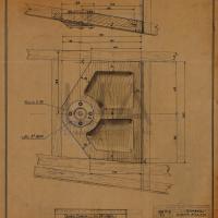 Nieuport Macchi - Idro M.9 - comandi supporto bilanciere