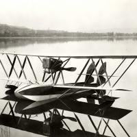 Nieuport Macchi - prototipo dell'M.12 sul lago di Varese