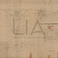 Nieuport Macchi -Biplano monoposto scuola M.14 - trittico