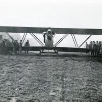 Nieuport Macchi - M.15 pronto al decollo a Malpensa