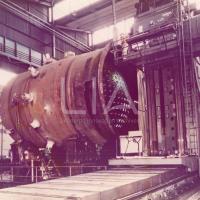 Centrale di Caorso - foratura parte inferiore vessel