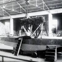 Nieuport Macchi - M.24 in assemblaggio nello stabilimento Macchi di Masnago (Varese)