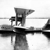 Nieuport Macchi - primo M.24 bis civile sul lago di Varese