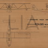 Idrovolante Macchi M.24 militare - trittico