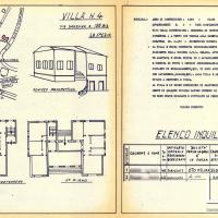 Prospetto della villa n. 4