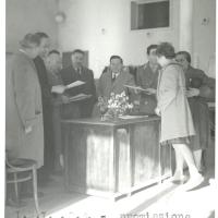 Premiazione del corso I.N.I.A.S.A. di tessitura a mano