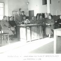 Premiazione del corso di tessitura I.N.I.A.S.A., giudici