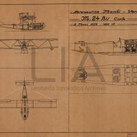Idrovolante Macchi M.24 bis civile - trittico