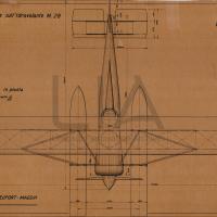 Idrovolante Macchi M.28 - vista in pianta