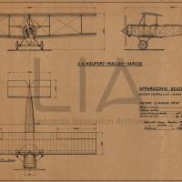 Velivolo terrestre Macchi M.30 - versione scuola - trittico