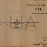 Idrovolante da ricognizione tattica M.38 - vista frontale