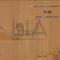 Idrovolante da ricognizione tattica M.38 - vista laterale