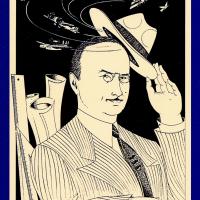 Caricatura ing. Marchetti eseguita negli anni 2000
