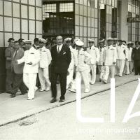 Ing. Marchetti con una commissione militare