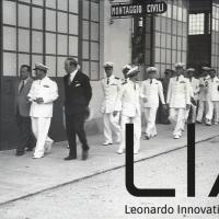 Visita ai reparti della delegazione marina militare dell'ing. Marchetti con Cape