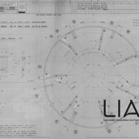 SIAI Marchetti - SM75- Motore laterale disposizione lungherina e mensole per sospensione cerchio sostegno anello Magni