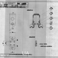 SIAI Marchetti - SM84 - Motore centrale - contronaca - distanziatore per flabelli fissi