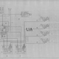 SIAI Marchetti - SM91 - Schema dei collegamenti raggruppamento cannoni Mauser