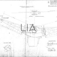 SIAI Marchetti - S.55 - Montantino alettone in corrispondenza alla centina n. 3 ala