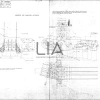 SIAI Marchetti - S.55 - Piastra inferiore d'attacco lungherone n. 2 piano centrale