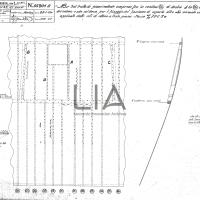 SIAI Marchetti - S.55 - Schema fissaggio delle viti sulla coperta piano centrale in corrispondenza elica posteriore