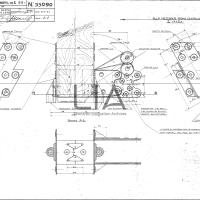 SIAI Marchetti - S.55 - Attacco supporto scafo sul lungherone n. 3 parte inferiore piano centrale