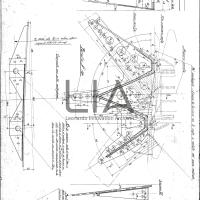 SIAI Marchetti - S.55 - Piastra d'attacco degli scafi al lungherone n. 1 murata esterna