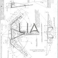 SIAI Marchetti - S.55 - Piastra d'attacco scafi al piano centrale lungherone n. 1 murata interna