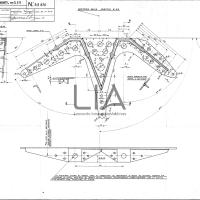 SIAI Marchetti - S.55 - Piastra attacco scafi al piano centrale longarone n. 3 murata interna