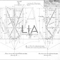 SIAI Marchetti - S.55 - Scafo paratia n. 19 struttura portine